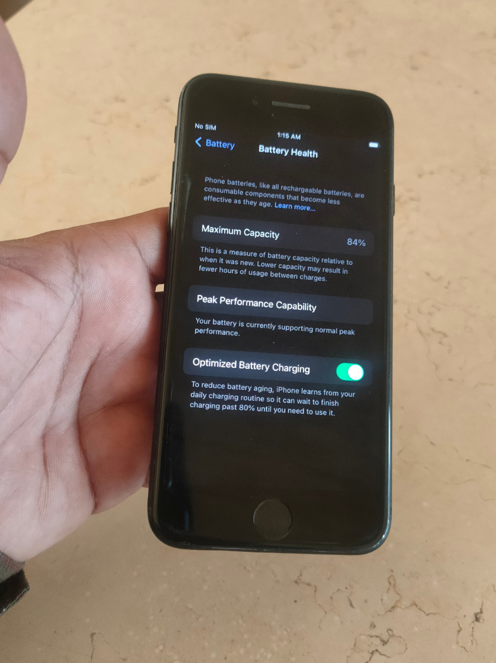 Iphone 7- 32gb Black used Excellent condition fully functional all sencer working well